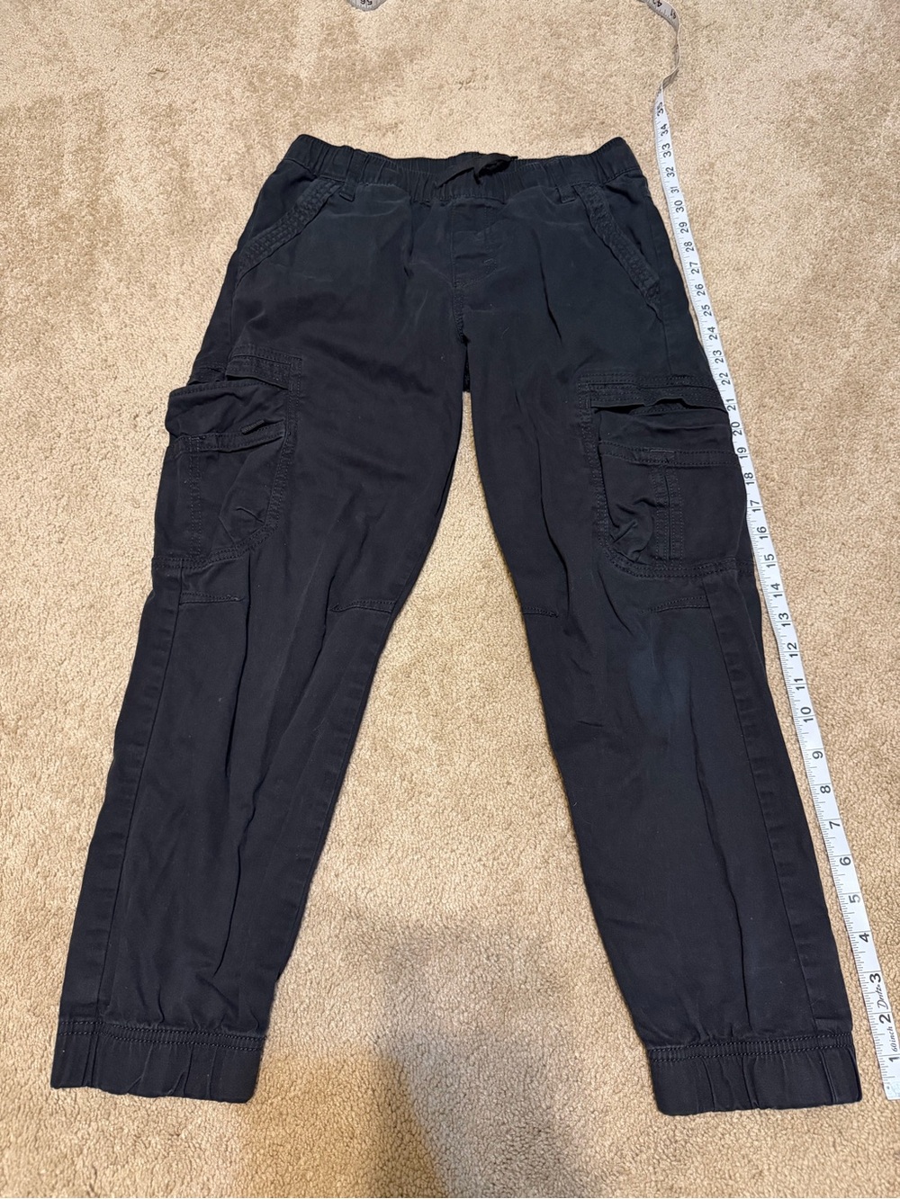 Wrangler Black Kids Cargo Jogger Pants